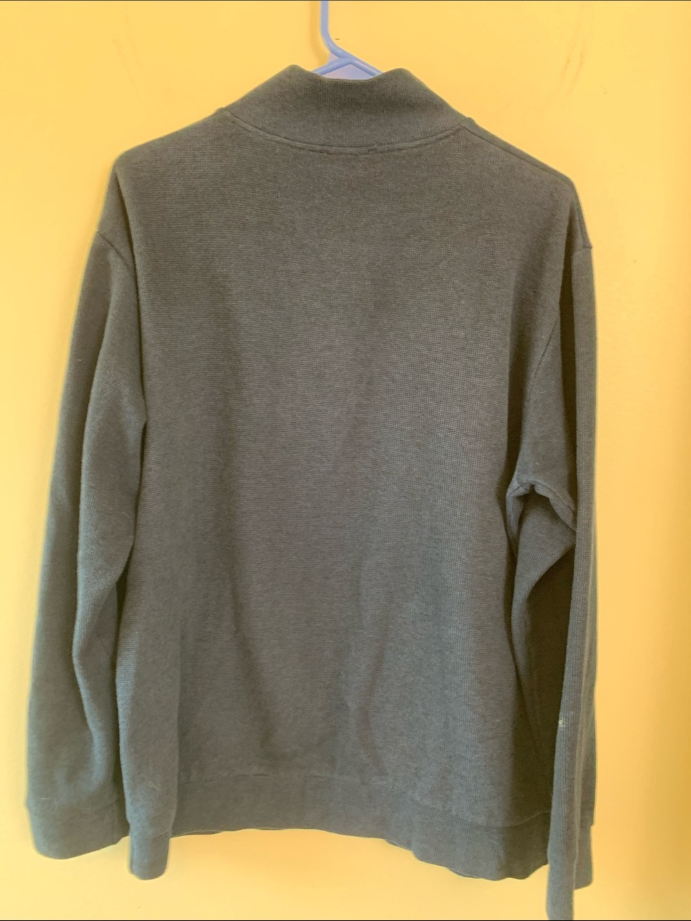 Hugo Boss Navy Zip-Up Sweater - Picture 4 of 10